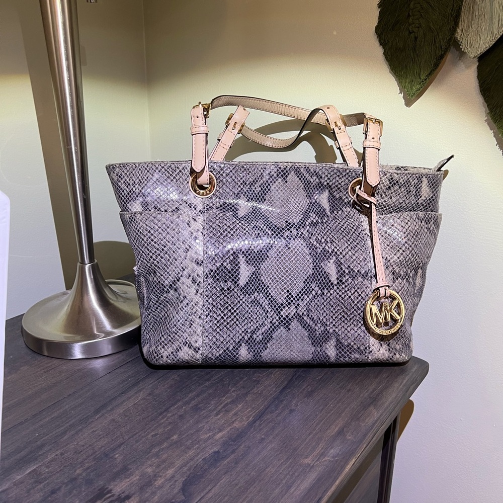 Michael Kors - vintage snakeskin satchel - Picture 15 of 15
